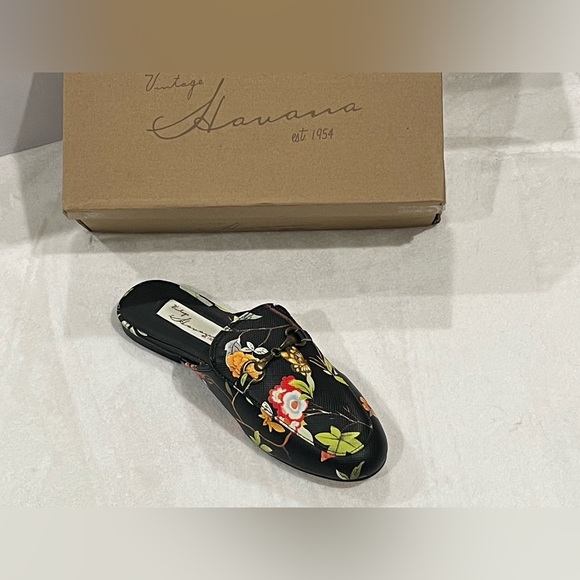 Vintage Havana Betty Slip On Mules Sz 7 BNWB - Picture 5 of 5